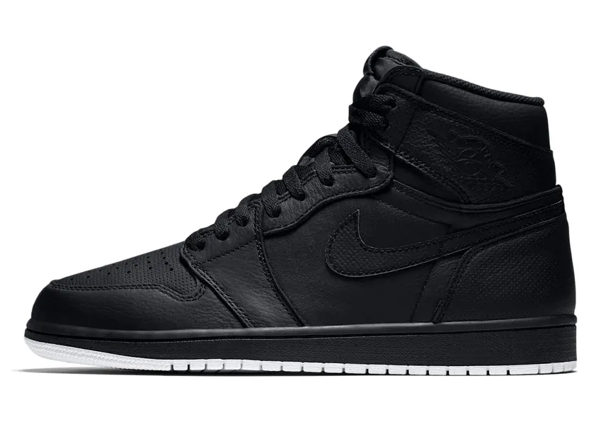 Air Jordan 1 Retro High OG Perforated Pack – “Black / White” (555088-002)
