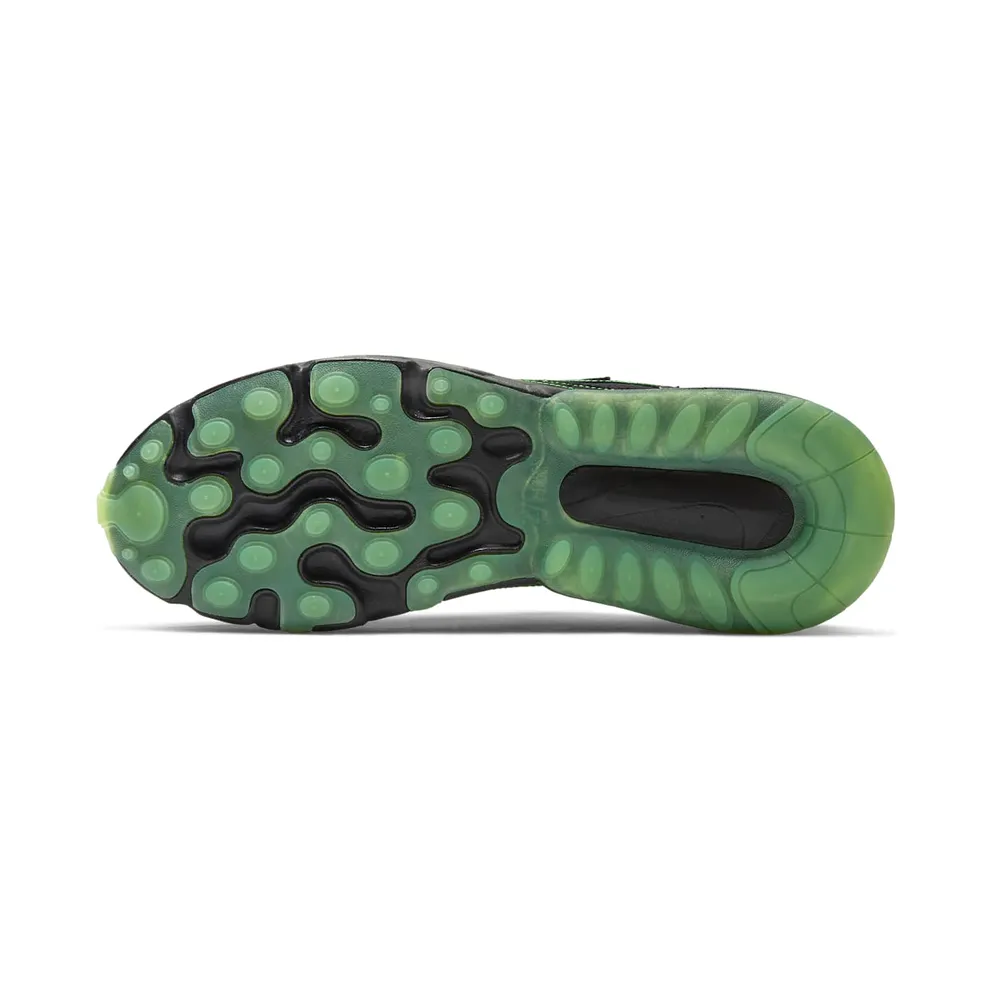 Nike Air Max 270 React Black Electric Green Black/Black-Electric Green (CQ6549-001)