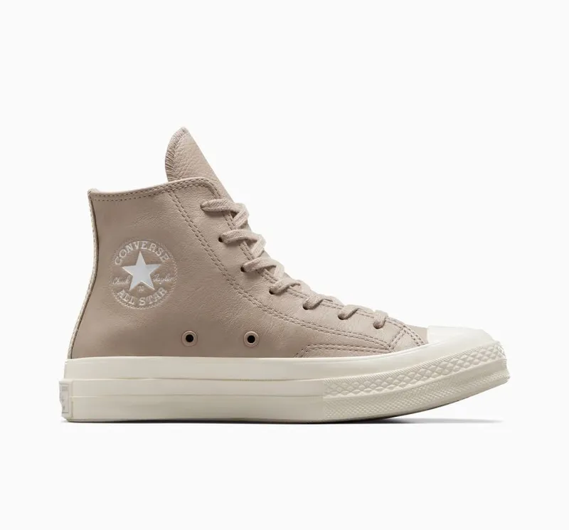 Converse Chuck 70 Leather Wonder Stone/egret/Black