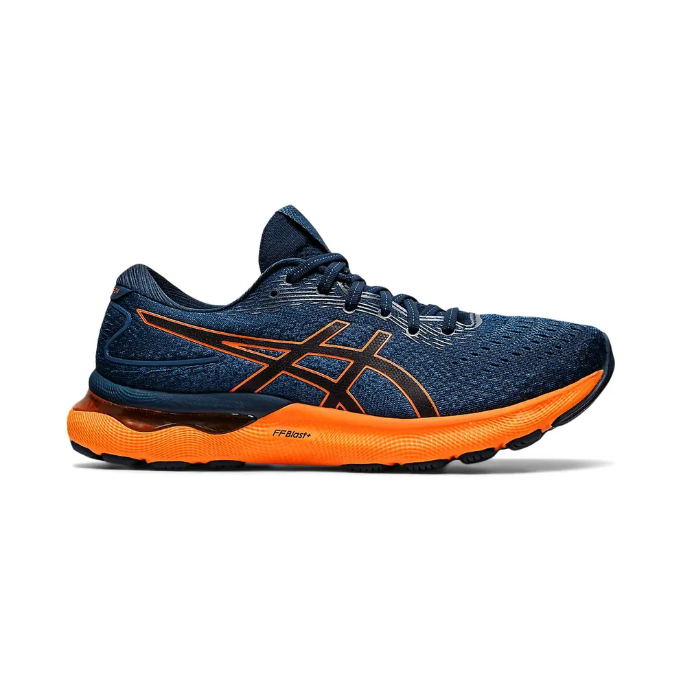 ASICS Gel-Nimbus 24 French Blue Shocking Orange (1011B359-402)