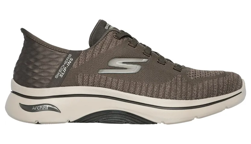 Skechers Slip-ins: GO WALK Arch Fit 2.0 – Grand Sneaker Taupe