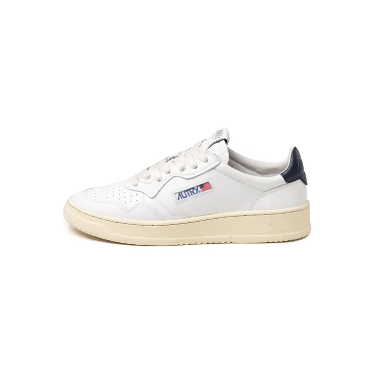Autry Medalist Low LL12 “White/Navy” (AULM-LL12-WHTNVY)