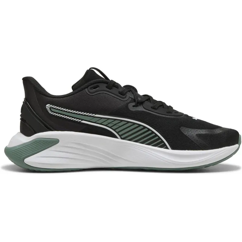 Puma PWR Hybrid Trainingsschuhe 04 – PUMA black/green moon/PUMA white 40 für Herren, schwarz, Größe 44 ½ EU / 10 UK (310282)