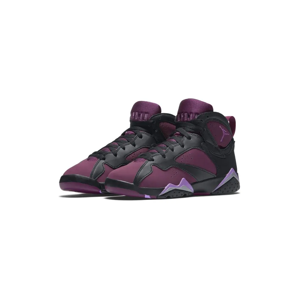 Jordan 7 Retro Mulberry (GS) Black/Fuchsia Glow-Mulberry Wolf (442960-009)