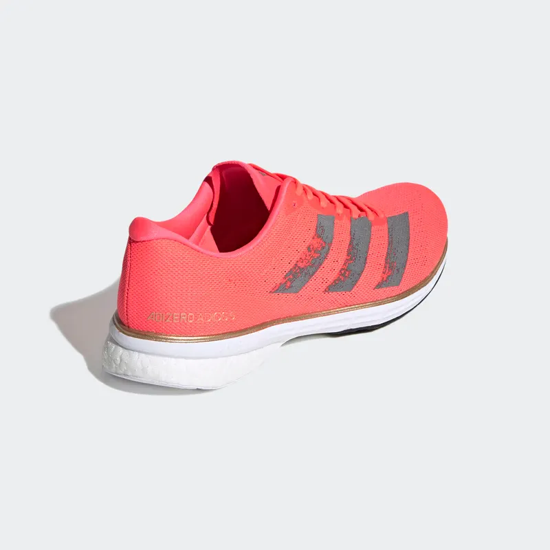 Adidas Adizero Adios 5 ‘Signal Pink Copper’ Signal Pink/Core Black/Copper Metallic (EG4669)