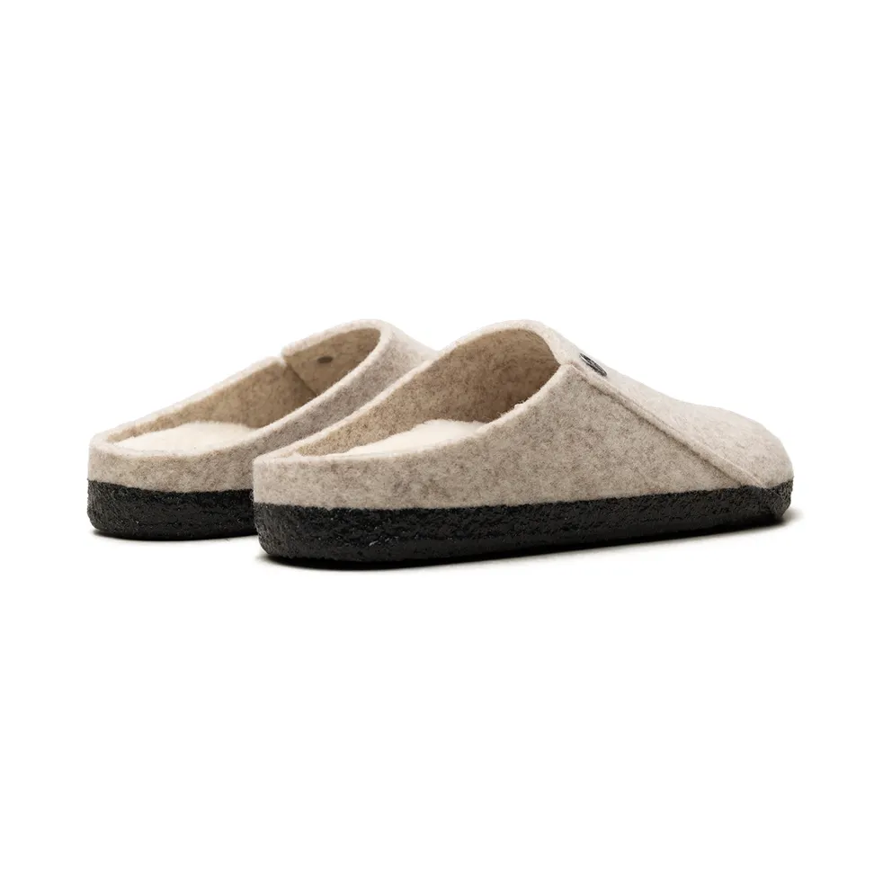 Birkenstock Zermatt Shearling Wool Felt “Eggnog” (1020029)