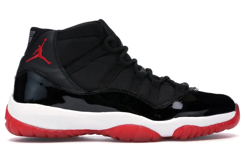 Air Jordan 11 Retro ‘Bred’ 2001 Black/Varsity Red-White (136046-061)