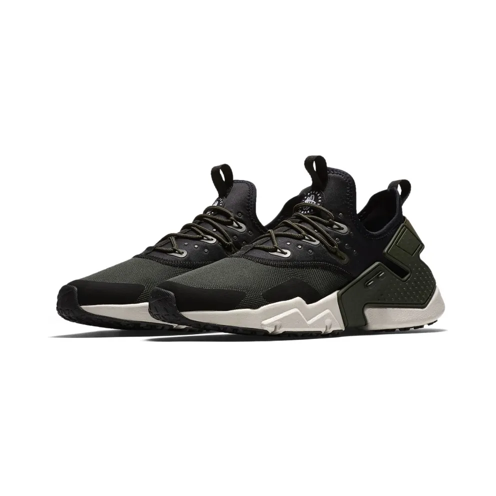 Nike Air Huarache Drift Sequoia Black Sequoia/Light Bone-Black-White (AH7334-300)