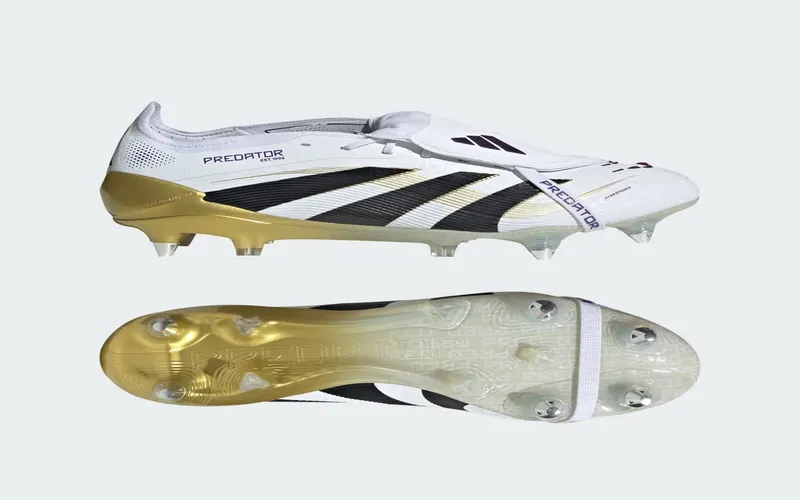adidas Predator Elite Fold-Over Tongue SG Cloud White Core Black Gold Metallic (JR4529)