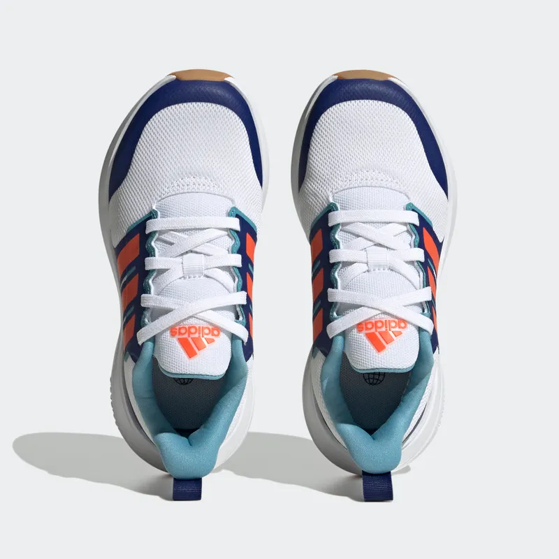 Adidas Fortarun 2.0 Cloudfoam Sport Running Lace Cloud White / Solar Red / Victory Blue (HP5441)
