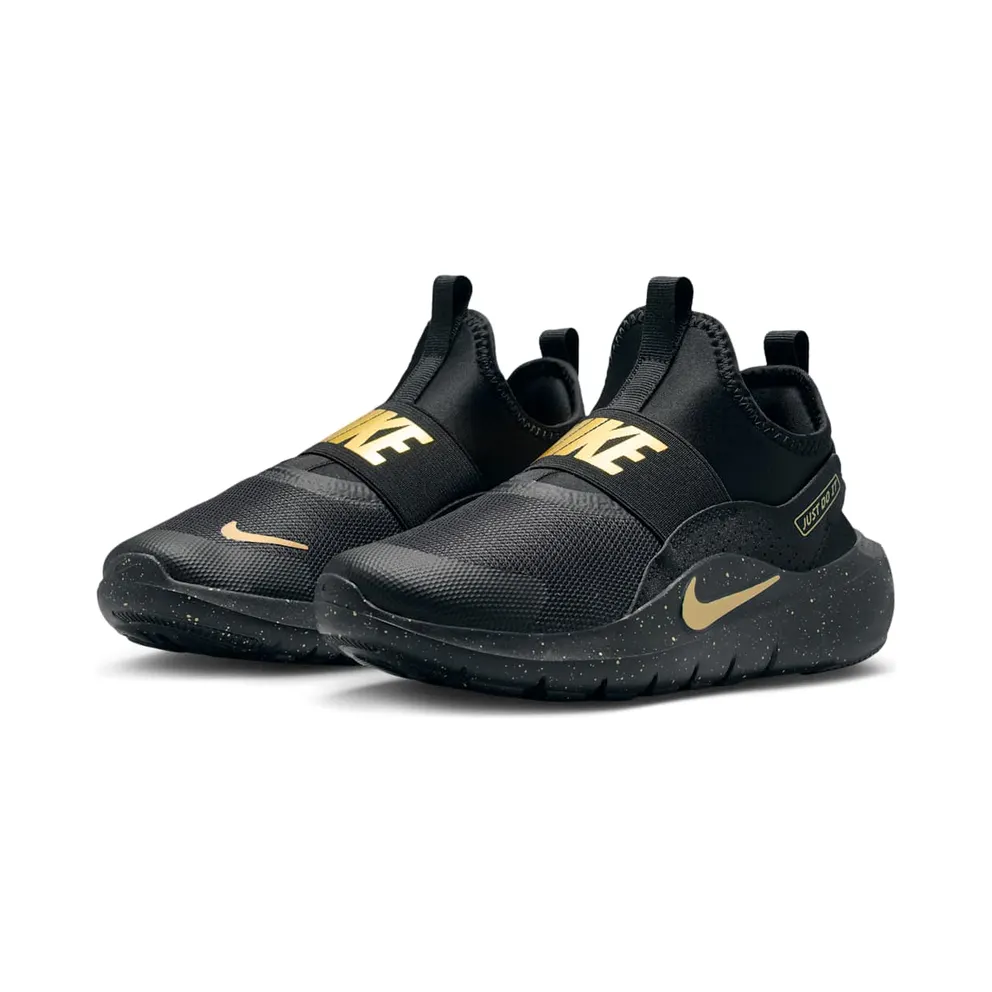 Nike Flex Runner 4 Black Metallic Gold (IM6737-001)