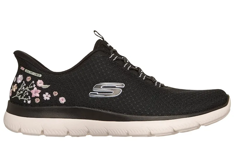 Skechers Slip-ins Summits Spring Blossom Black (150295-BLK)