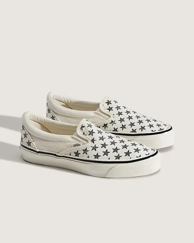 Vans Classic Slip-On 98 LX “STARS MARSHMALLOW / BLACK” (VN000Z7ZKIG)