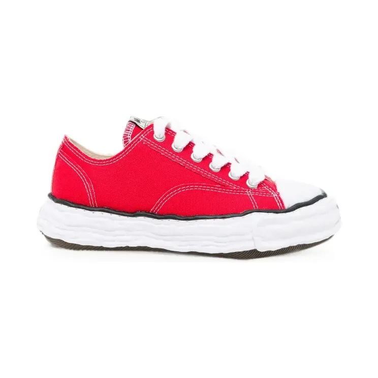 Maison Mihara Yasuhiro im Used-Look “Red” (MHRSN1FW702XQRDX390)