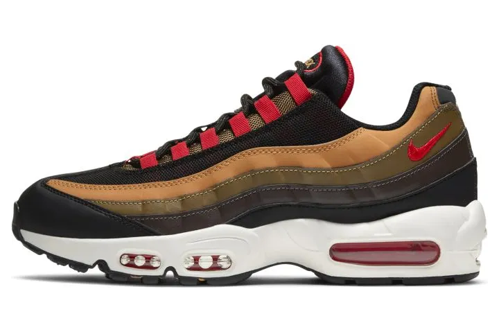 Nike Air Max 95 Yukon Brown University Red