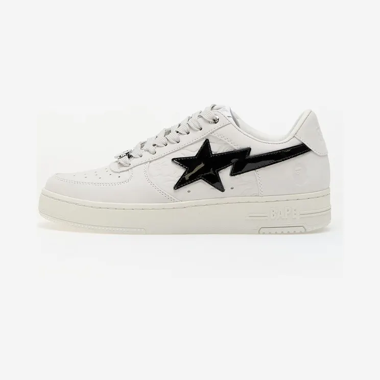 A Bathing Ape BAPE STA “White / Grey” (001FWL301310MWHT)