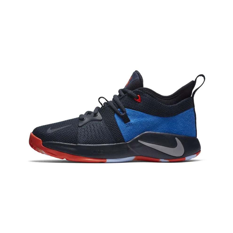 Nike PG 2 Home (GS) Dark Obsidian/Navy-Kinetic Green (943820-400)