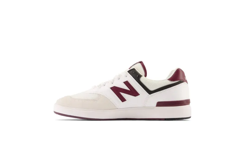 New Balance 574 Court White Crimson (CT574LFF)