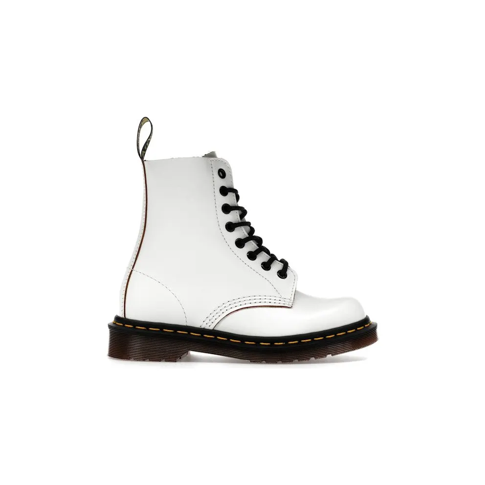 Dr. Martens 1460 Vintage Lace Up Boots White Quilon (27452100)