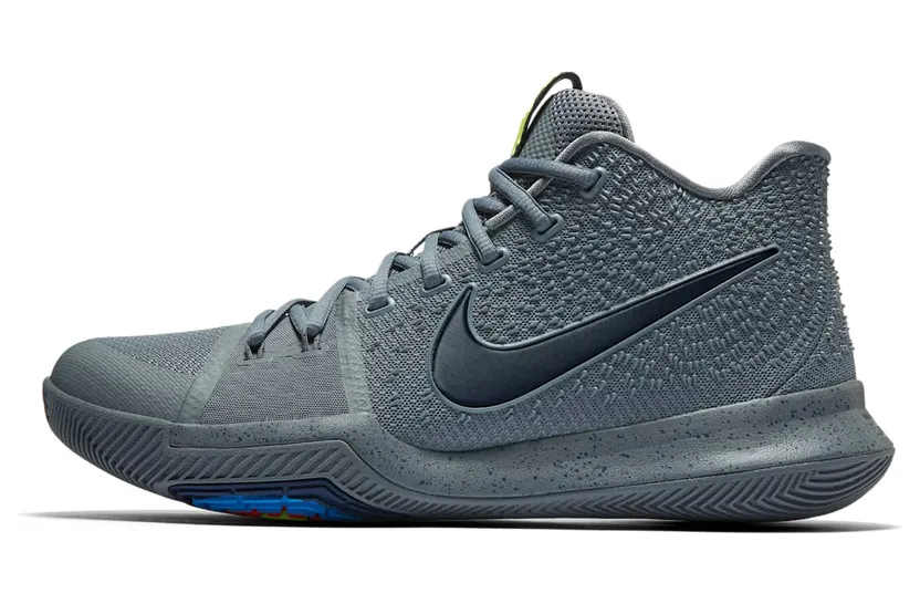 Nike Kyrie 3 ‘Cool Grey’ Cool Grey/Anthracite-Polarized Blue (852395-001)