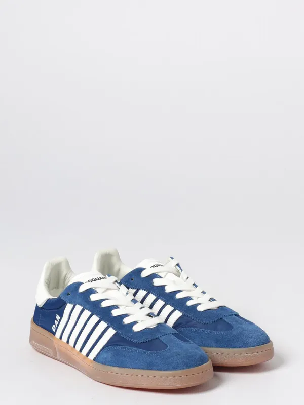 Dsquared2 Boxer in Suede and Nylon Blue (SNM047711708709M4177)