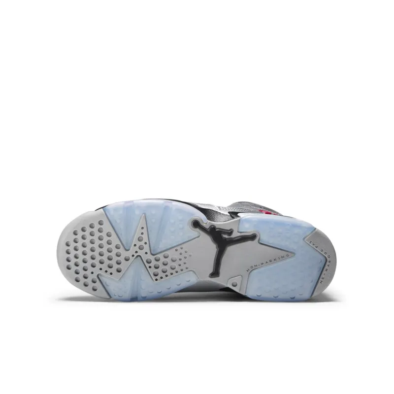 Jordan 6 Retro Valentine’s Day 2014 (GS) Metallic Silver/Vivid Pink-Black (543390-009)