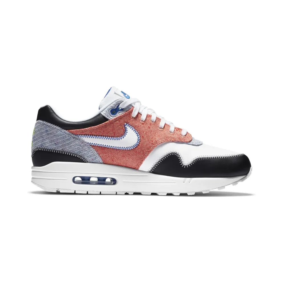 Nike Air Max 1 Recycled White White/Black-Electric Green-Game Royal (CT1643-100)