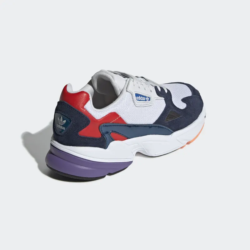 adidas Falcon Crystal White Collegiate Navy (W) Crystal White/Crystal White/Collegiate Navy (CG6246)