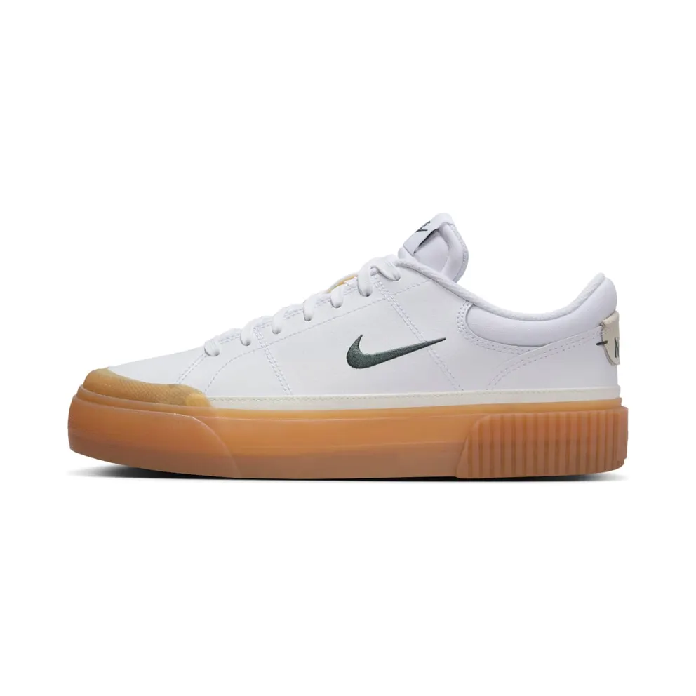 Nike Court Legacy Lift White Vintage Green Gum (FV5526-100)