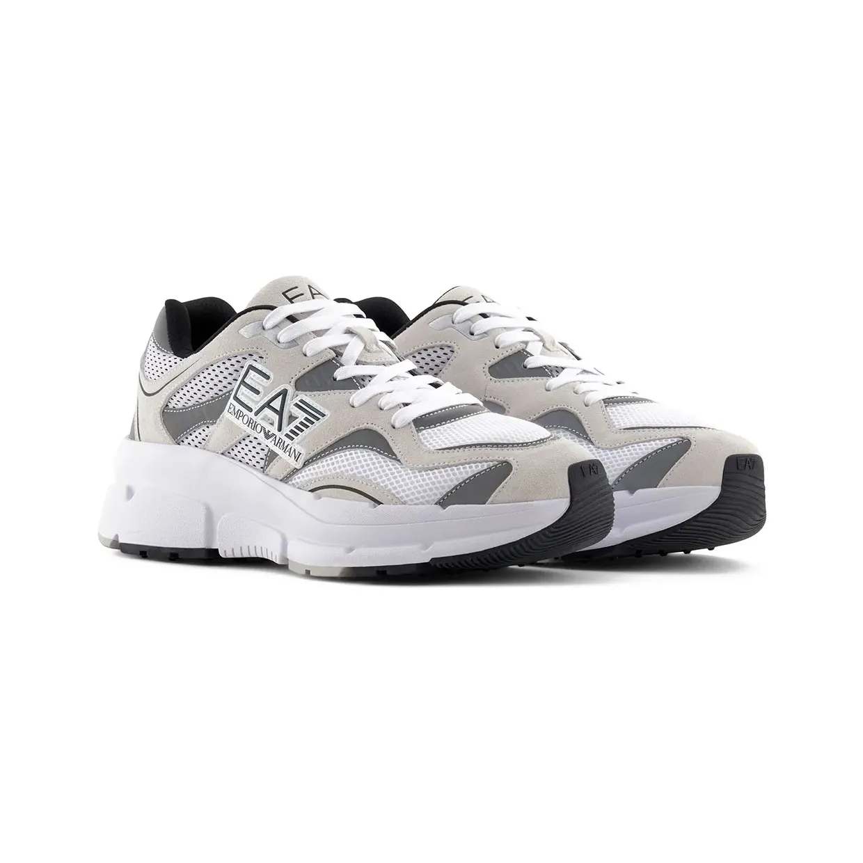 Ea7 Emporio Armani Triple White / Silver (X8X237XK425M01969)