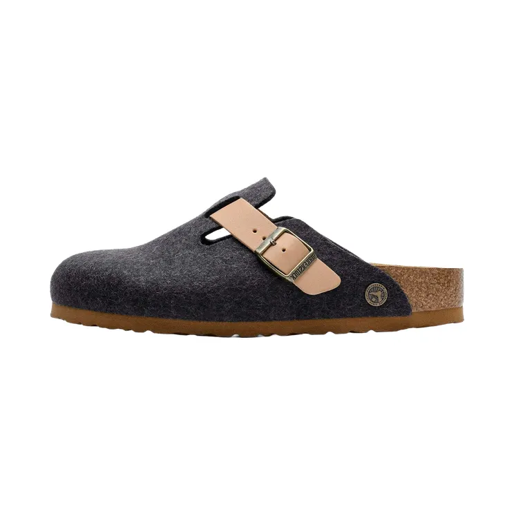 Birkenstock Boston Felt “Concepts Anthracite” (1031967-WIDE)