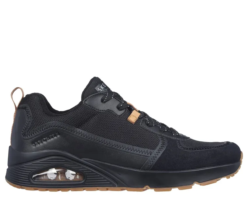 Skechers Uno – Layover Sneaker Black