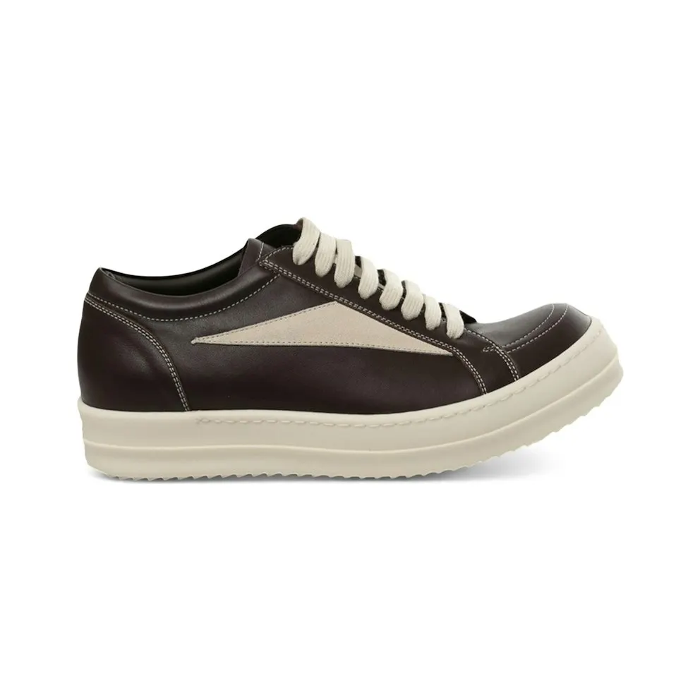 Rick Owens Vintage Low Sneaker Macassar Milk (RP01F6888-LCOLVS-5311)