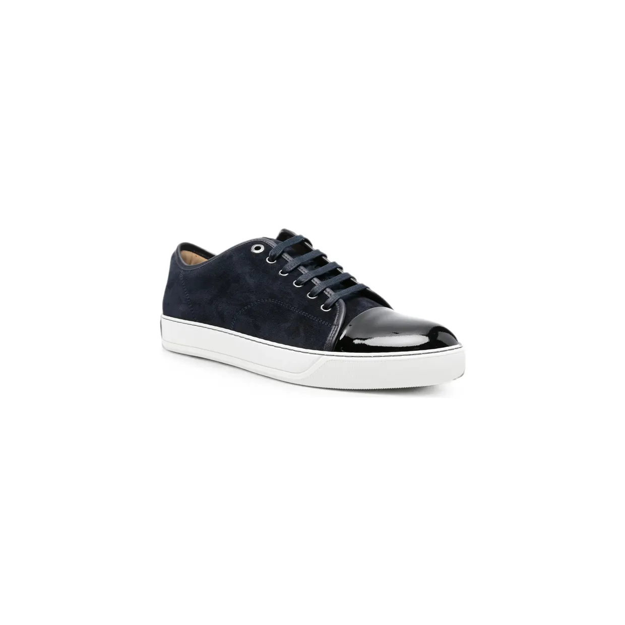 Lanvin DBB1 Patent-toe Suede “Blue” (FM-SKDBB1 VBAL-P15- 24) (3)