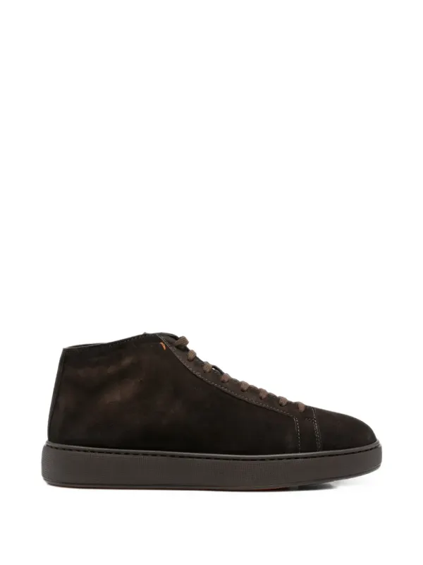 Santoni Clean Icon high-top – Bruin (MBCD22141SMOKAOL)