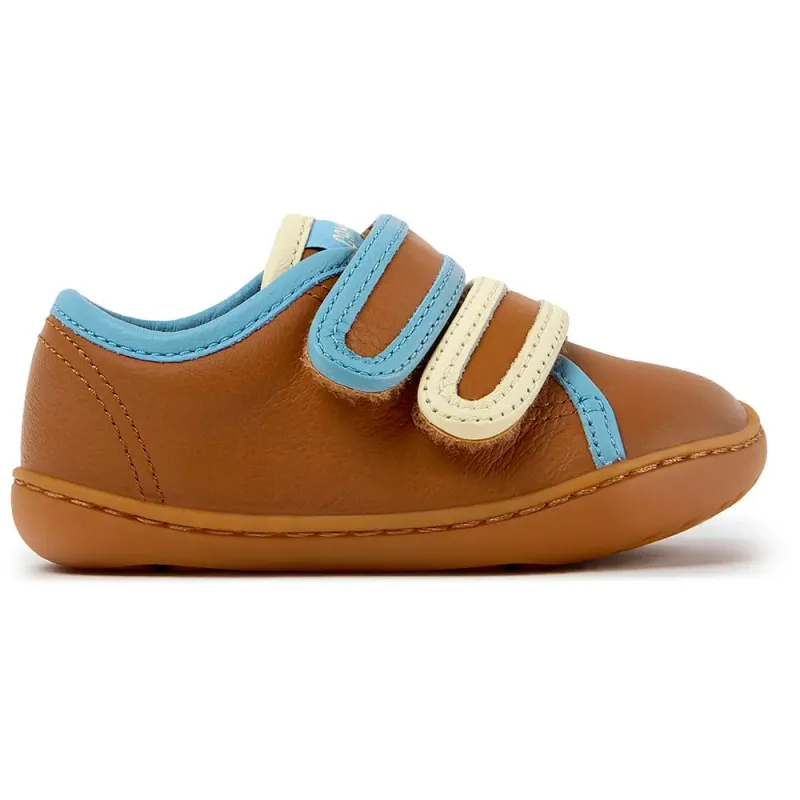Camper sneaker Blue / Brown / Lichtgeel (K800666-008)