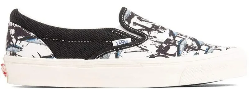 Vans Slip-On Ralph Steadman Fish True White/Black (VN0A45JKVQM)