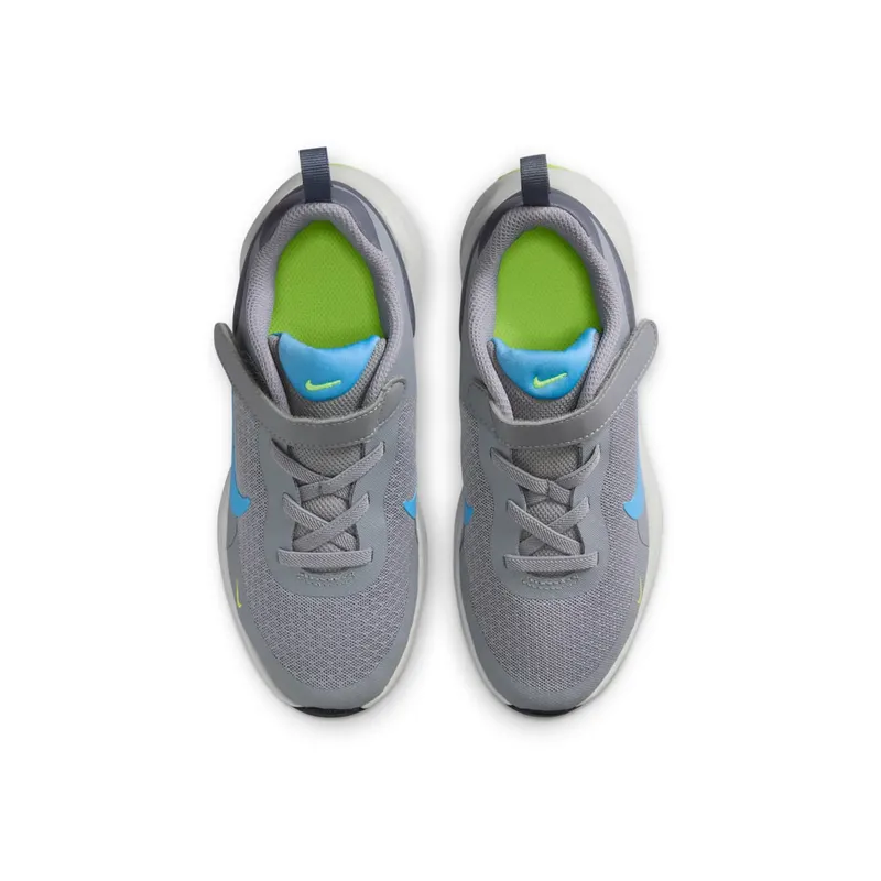Nike Revolution 7 Cement Grey Light Carbon Volt University Blue (FB7690-009)