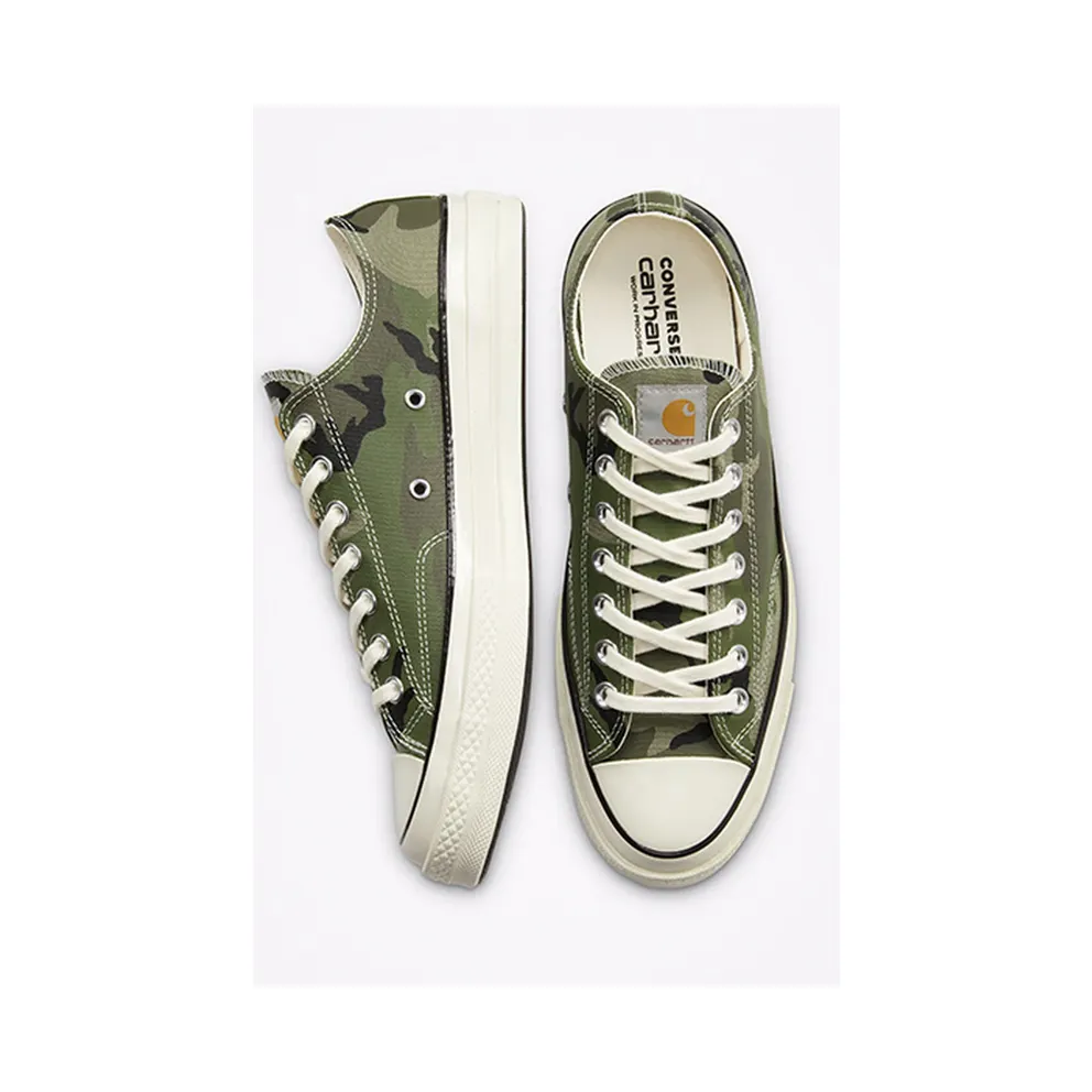 Converse Chuck Taylor All-Star 70s Ox Carhartt WIP Camo (2020) Green/Black-Egret (165559C)