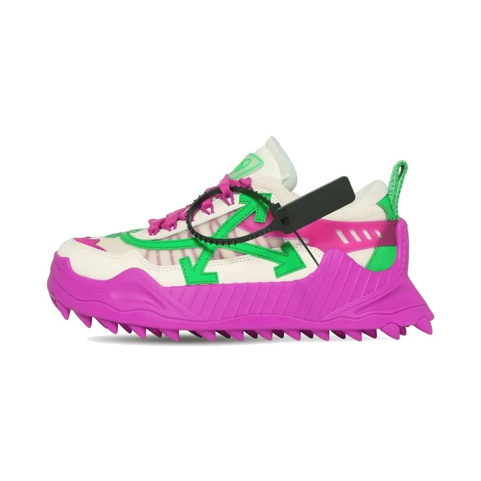 OFF-WHITE Odsy-1000 White Fuchsia Green (OWIA180S22FAB0015532)