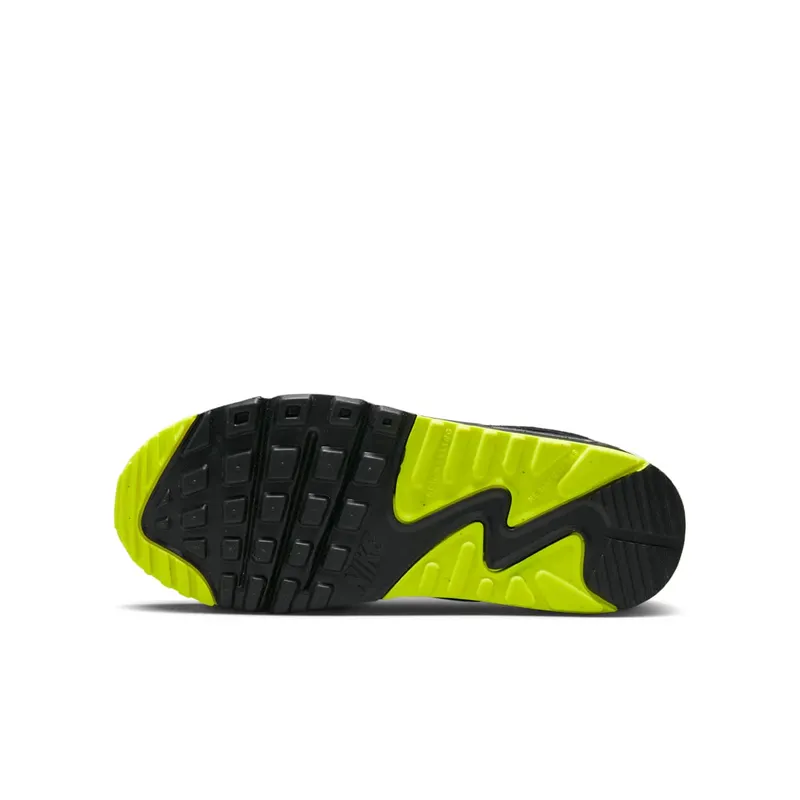 Nike Air Max 90 Leather GS “Medium Olive Volt” (DV3607-200)