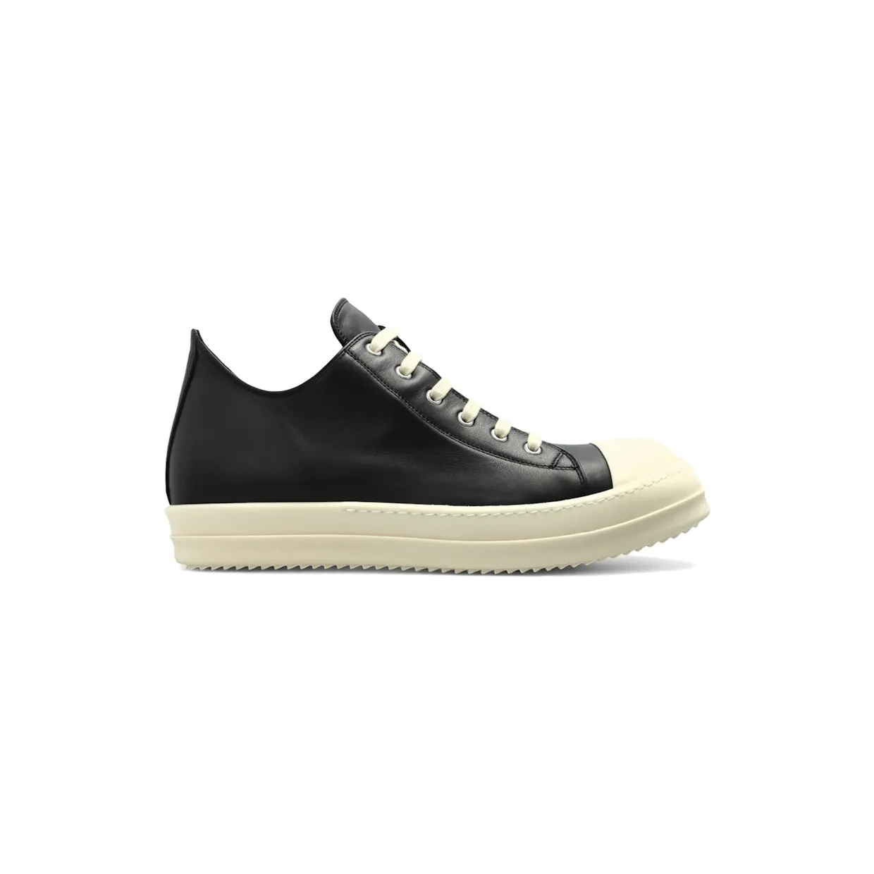 Rick Owens Low Sneakers Black Milk (RU01F2891 LCO 911)