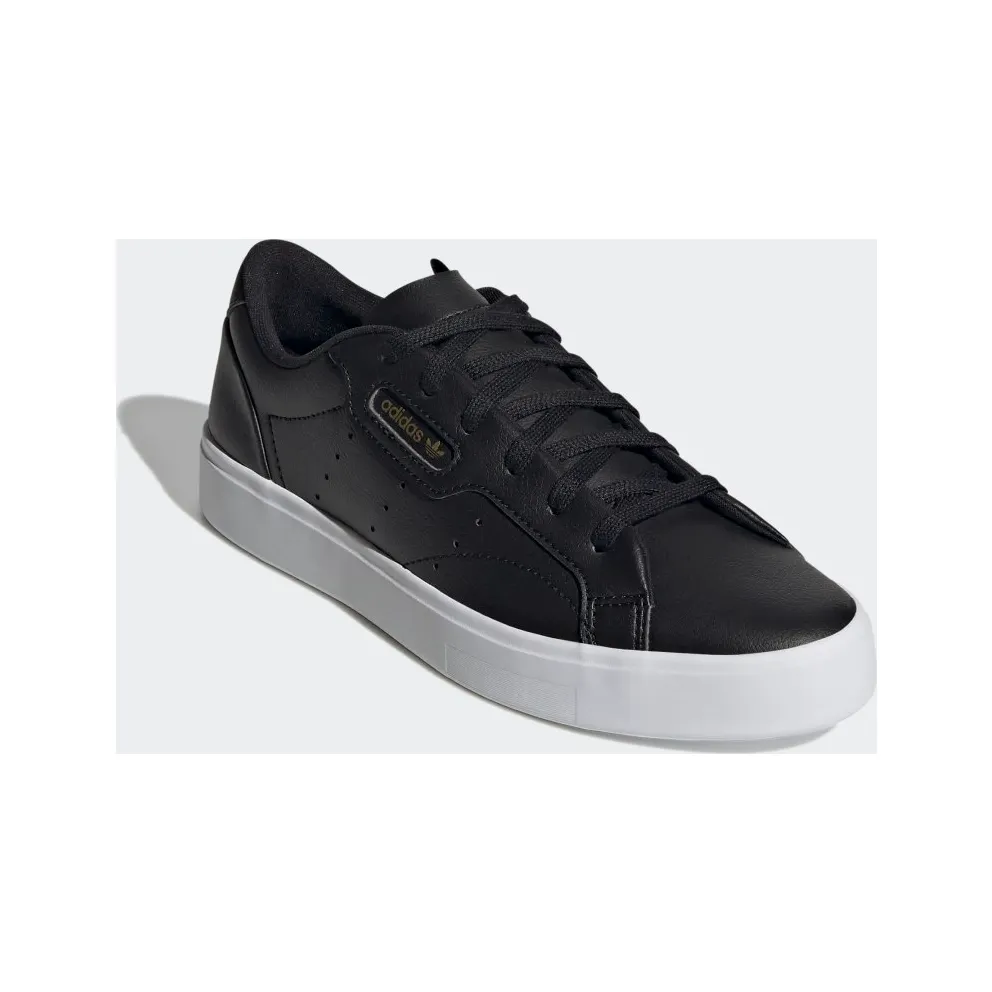 adidas Sleek Core Black / Gold Metallic / Crystal White (H05181)