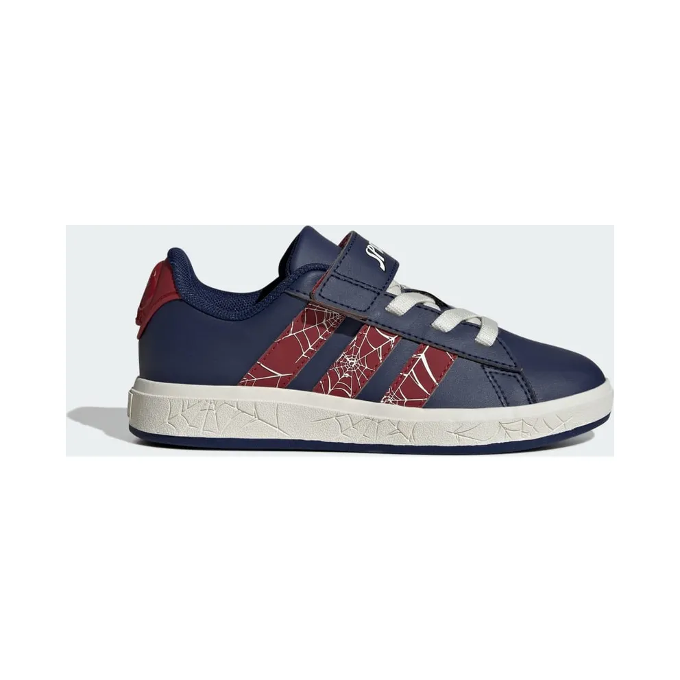 Adidas adidas Marvel Spider-Man Grand Court Dark Blue / Active Maroon / Off White (JS2343)