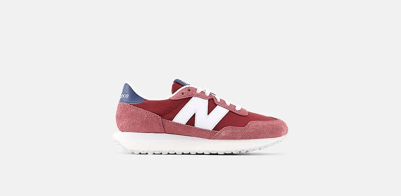 NEW BALANCE 237 “Washed Burgundy / NB White” (WS237RW)