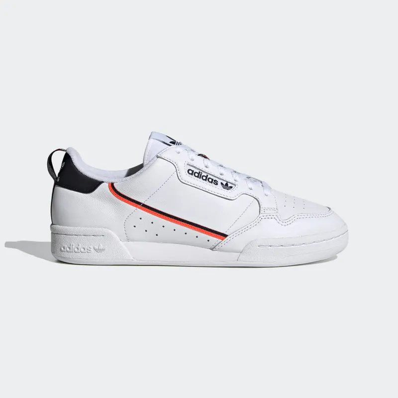 Adidas Continental 80 ‘White Solar Red’ Cloud White/Core Black/Solar Red (FW5815)