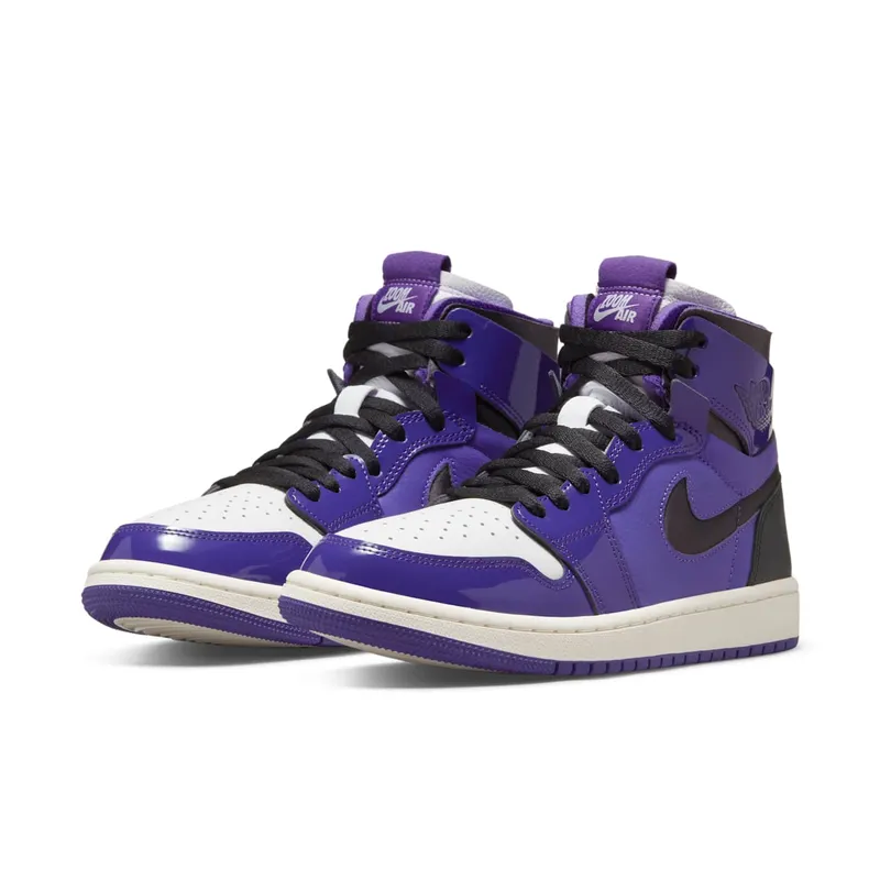 Air Jordan 1 Zoom CMFT Purple Patent – “Purple / White / Black” (CT0979-505)
