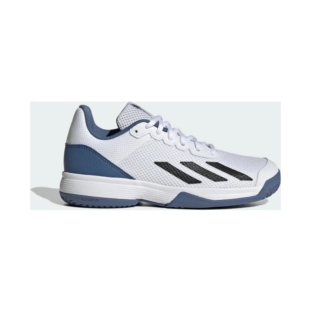 Adidas Courtflash Tennis Cloud White / Core Black / Crew Blue (IG9536)