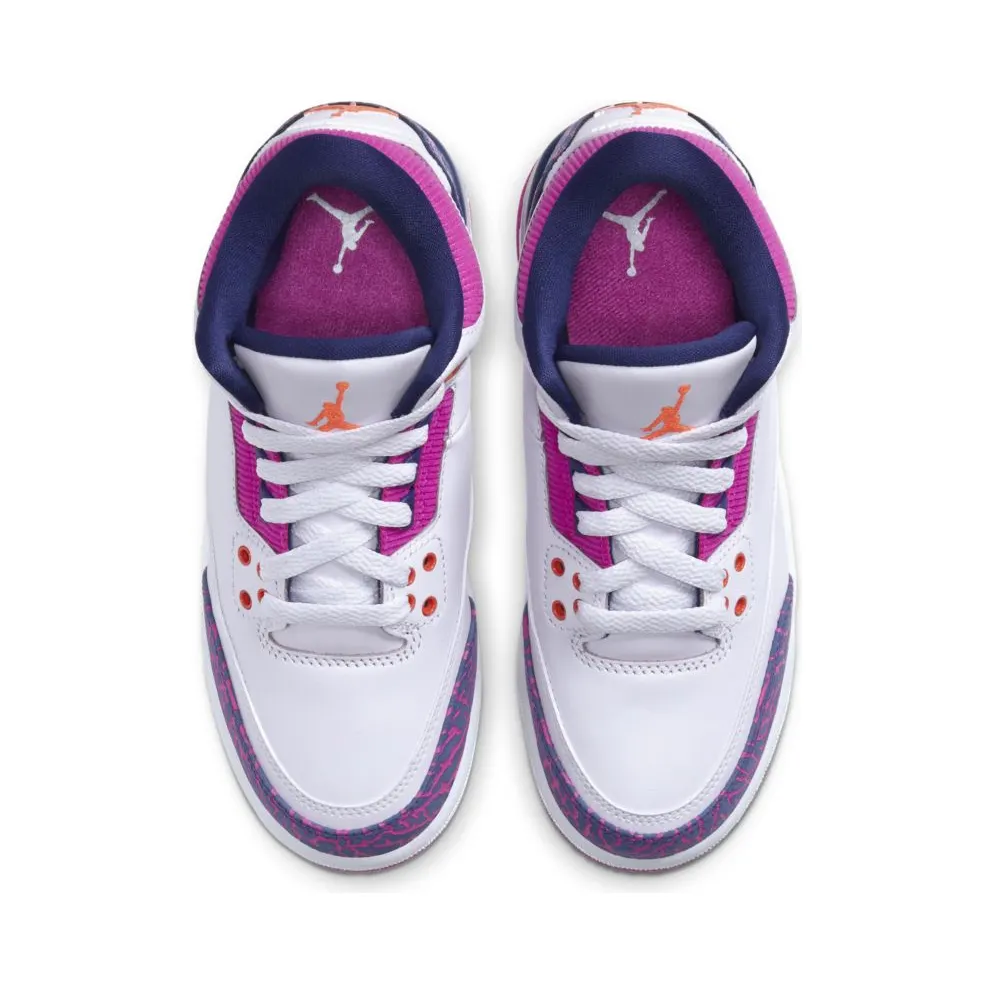 Jordan 3 Retro Barely Grape (GS) Barely Grape/Hyper Crimson-Fire Pink (441140-500)