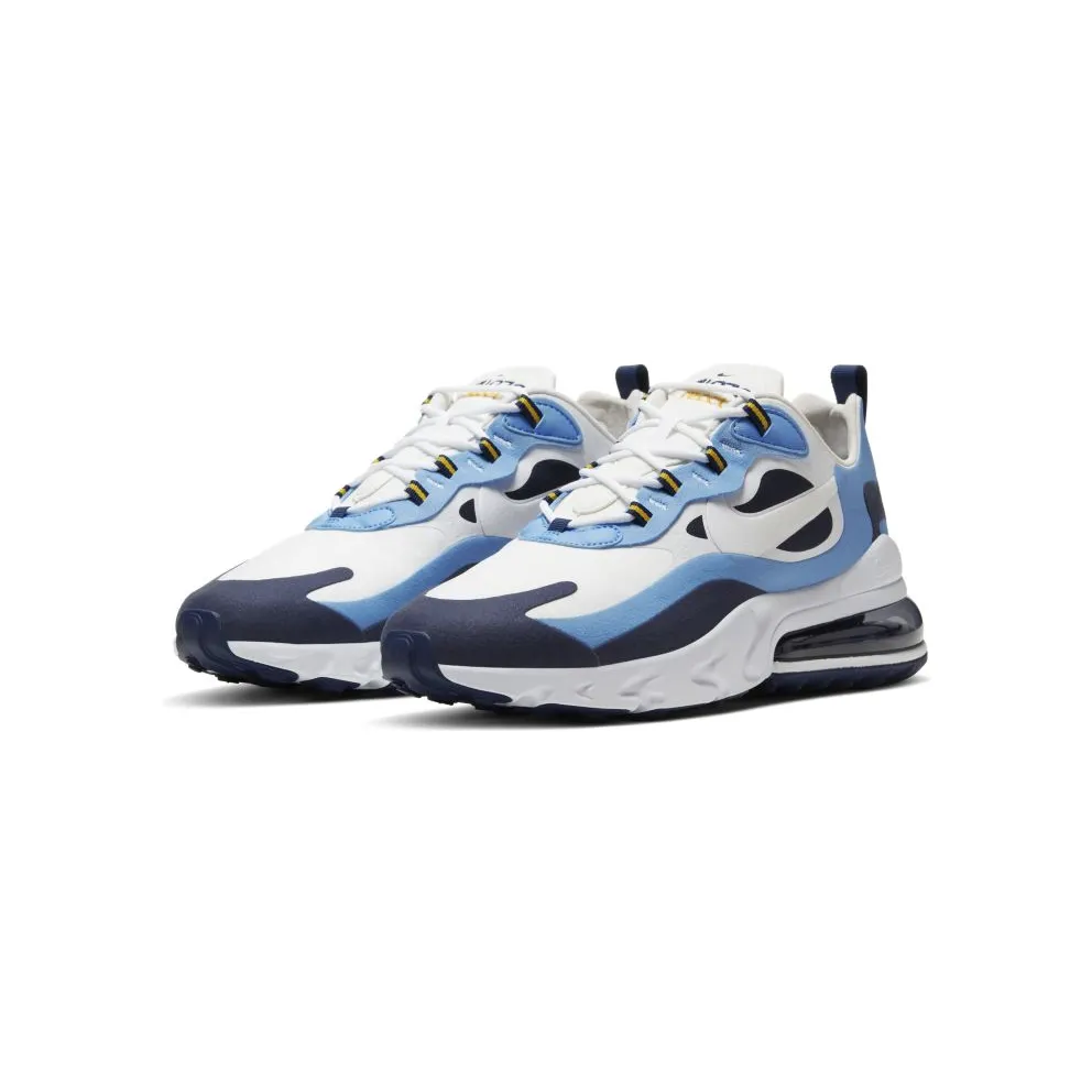 Nike Air Max 270 React UNC White/Obsidian-University Blue (CT1264-104)